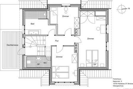 Ferienhaus Bindow Heidesee Bagian luar foto