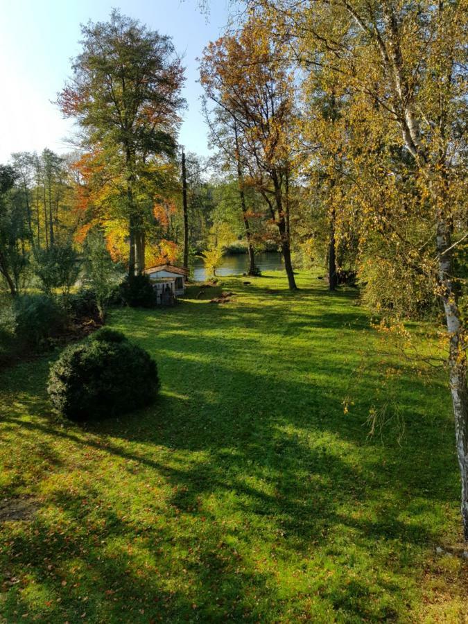 Ferienhaus Bindow Heidesee Bagian luar foto