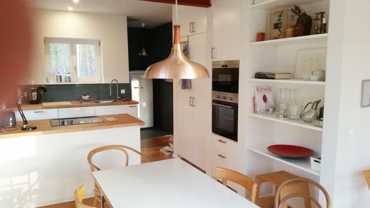 Ferienhaus Bindow Heidesee Bagian luar foto